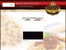 Tablet Screenshot of pizzaroyal.de